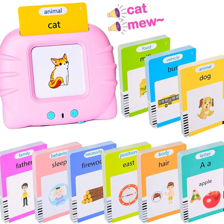 Card Kids Educacional para aprender Inglês 224 Palavras