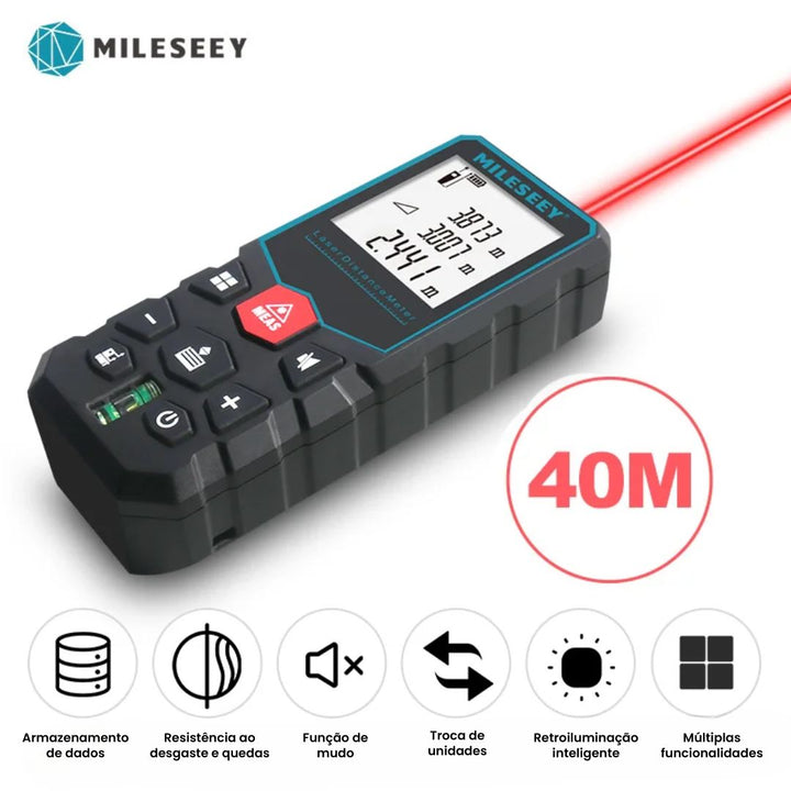 Trena a Laser Digital Mileseey