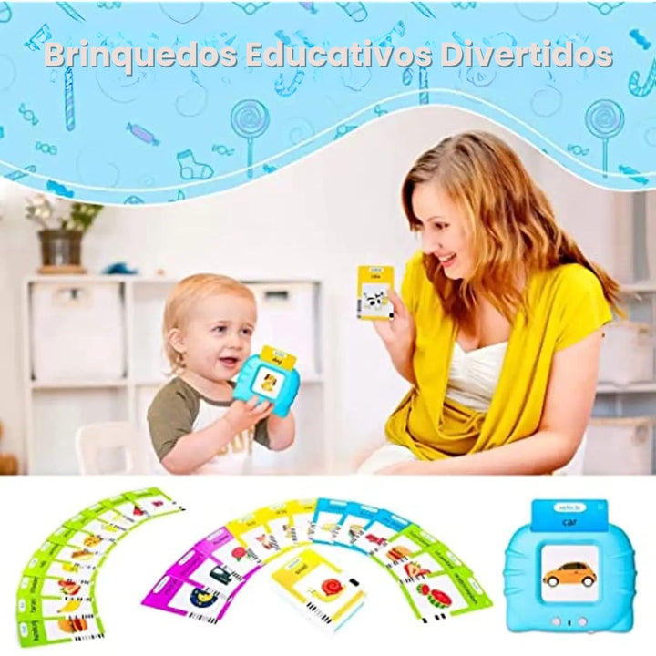 Card Kids Educacional para aprender Inglês 224 Palavras