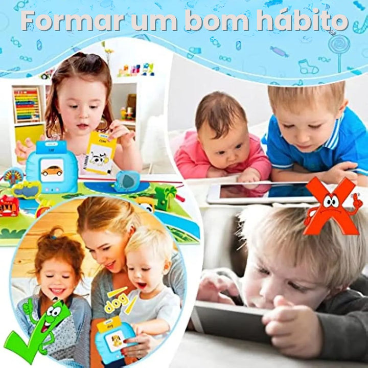 Card Kids Educacional para aprender Inglês 224 Palavras